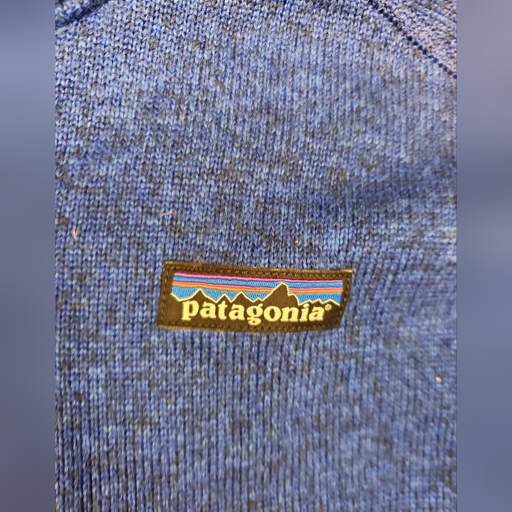 Patagonia Better Sweater 1/4 Zip Fleece-Passage Blue - Picture 8 of 14